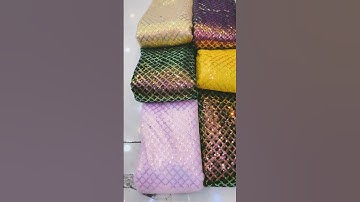 rainbow sequence checks work net fabrics ₹100 per meter wholesale price loose cutting 20 extra per m