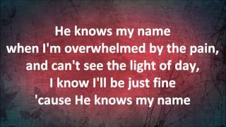 Video voorbeeld van "He Knows My Name - The McRaes (with lyrics)"