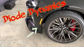Diode Dynamics Smoked LED side markers install on my 2017 ZL1 Camaro.  #diodedynamics  #zl1