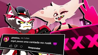 ANGEL DUST e HUSK estão NAMORANDO em HAZBIN HOTEL VR ?