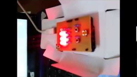 Flip Flop 4 LED with Arduino Uno