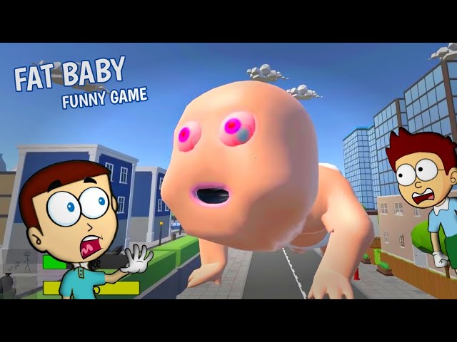 I Destroyed The Whole City As A Baby! [ Fat Baby ] :- Fat Baby In Hindi  Gameplay (Link) 