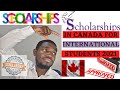 SCHOLARSHIPS IN CANADA FOR INTERNATIONAL STUDENTS 2021 | APPLYING FOR FUNDING IN CANADA 2021