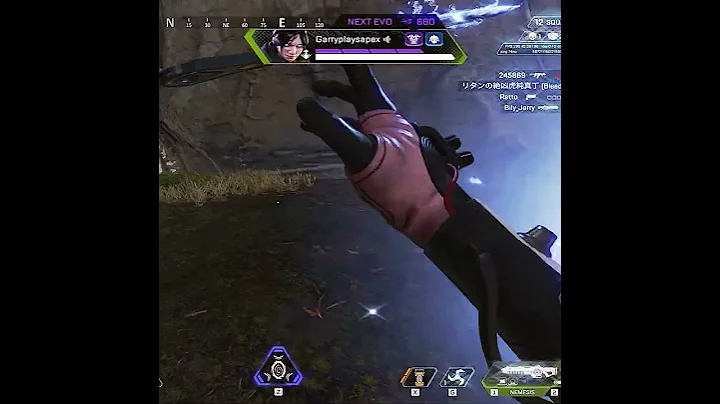 I was inspecting this random nemesis skin and suddenly got the rarest heirloom animation #shorts