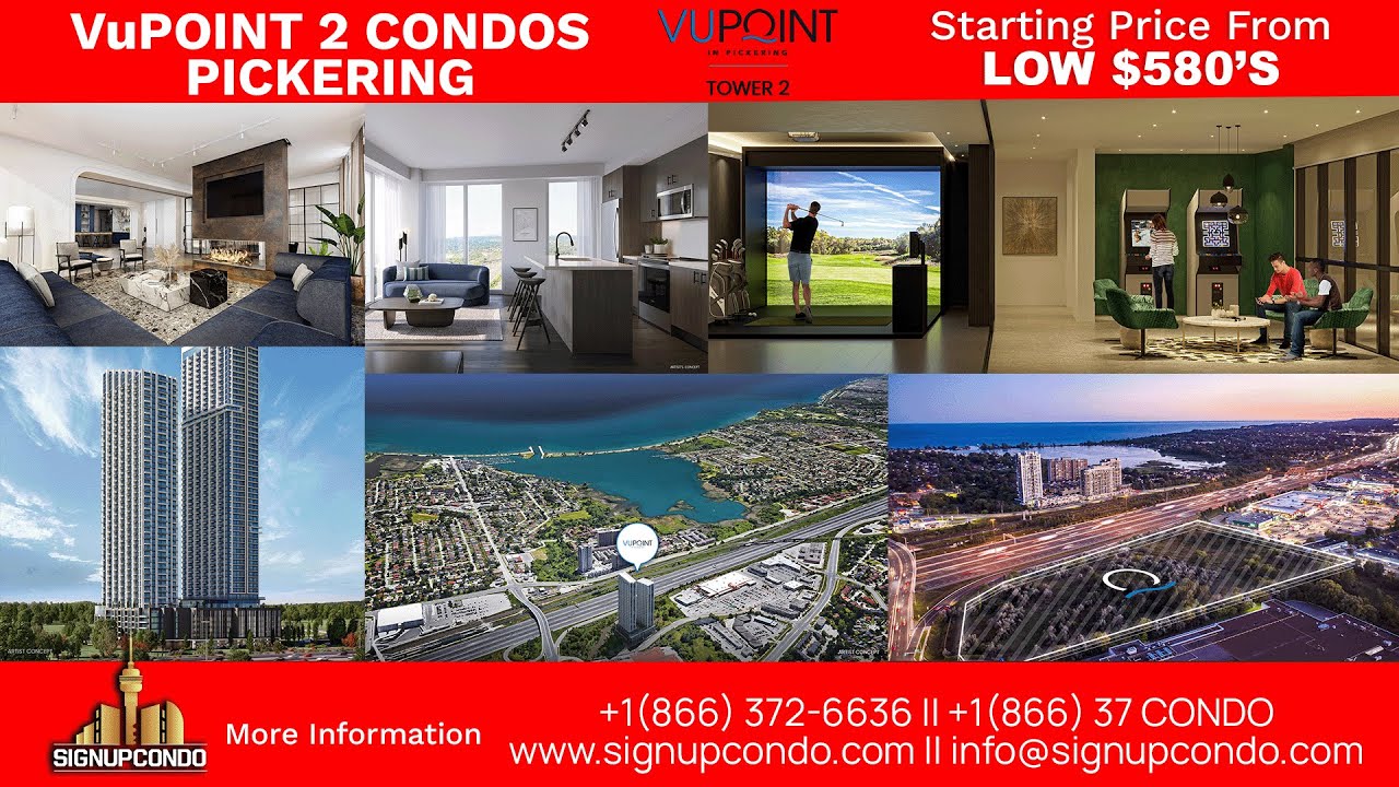 VU POINT Tower 2 Condos At Pickering | Signup Condo