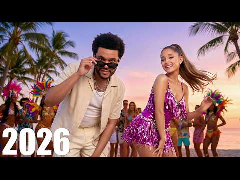 IBIZA Summer Vibes 2026 🌹 The Weeknd, Ariana Grande, Shakira🌍Tropical House Mix 2026 | Top Hits 2026