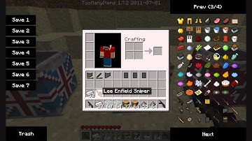 MineCraft | Mod SpotLight | WW2 Guns