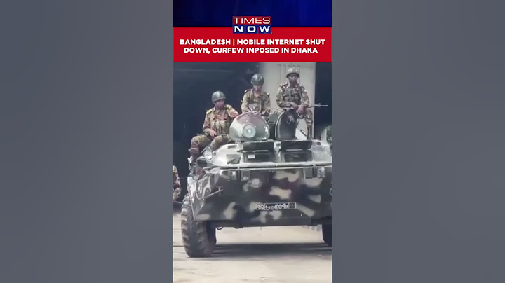 Bangladesh On Boil: Mobile Internet Shut Down, Curfew Imposed In Dhaka | Sheikh Hasina Quit #shorts