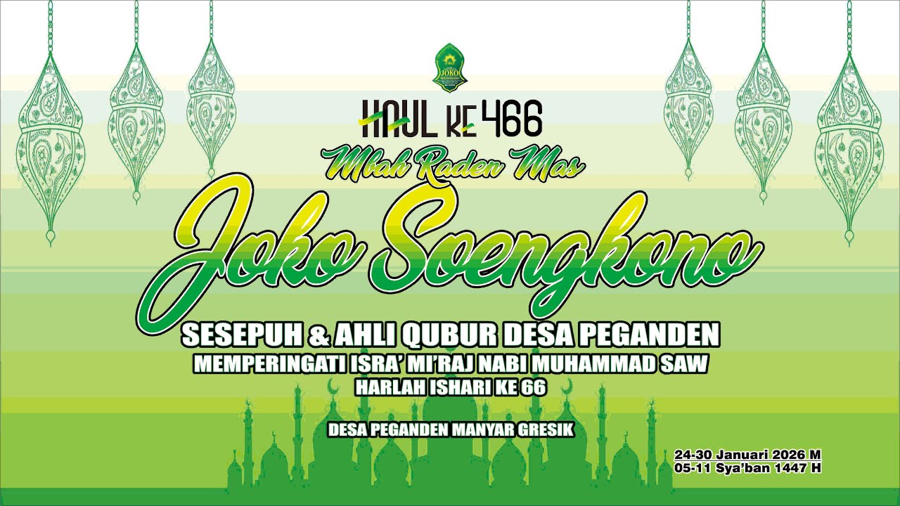 🔴 (LIVE) MAJLIS SHOLAWAT DIBA'