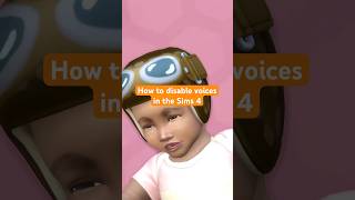 How to disable voices in the Sims 4 #thesims4