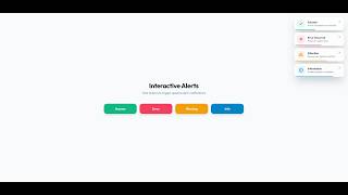 Dynamic Interactive Toast Notification System | Codebar Library | codebarlibrary.com