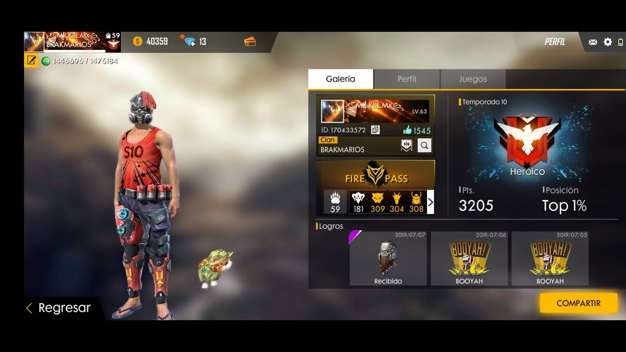 ALCANZANDO EL RANGO MÁXIMO FREE FIRE! *HEROICO* HIGHLIGHTS