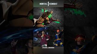 Mortal Kombat 1 Mileena Vs Kitana Fatal Blow Comparison 