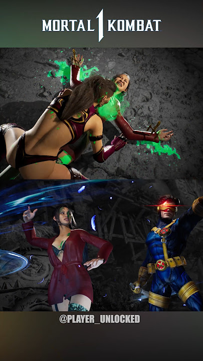 Mortal Kombat 1 Mileena vs Kitana Fatal Blow Comparison 🔥🔥