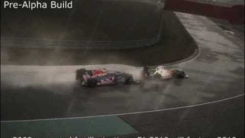 F1 2010 Game - Weather Photos