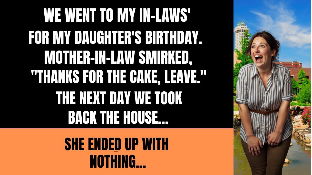 My MotherInLaw Says 'Thanks for Cake, Now Leave' at My Daughter’s
