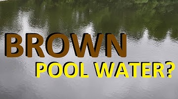Why Did My Pool Water Turn BROWN?