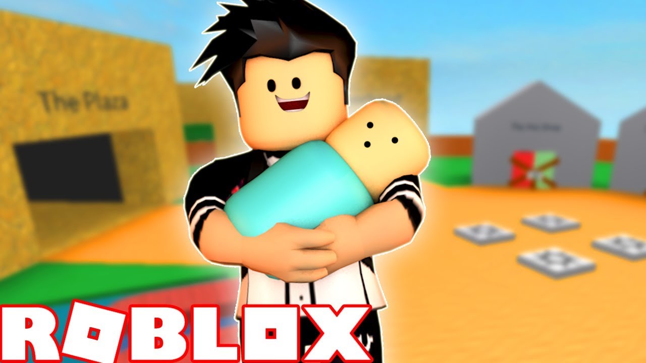 Adotei Um Bebe No Meep City Youtube - adotando bebes no roblox jogar