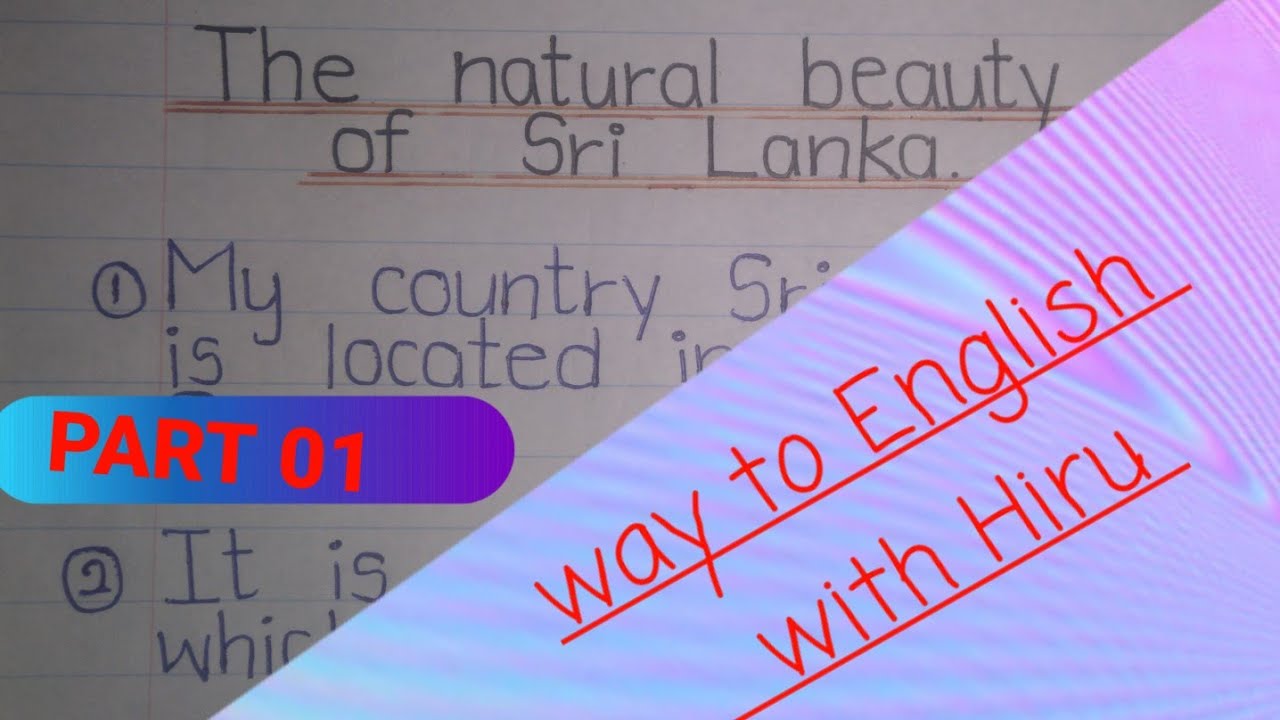 The natural beauty of sri lanka.. PART 1 @youtube