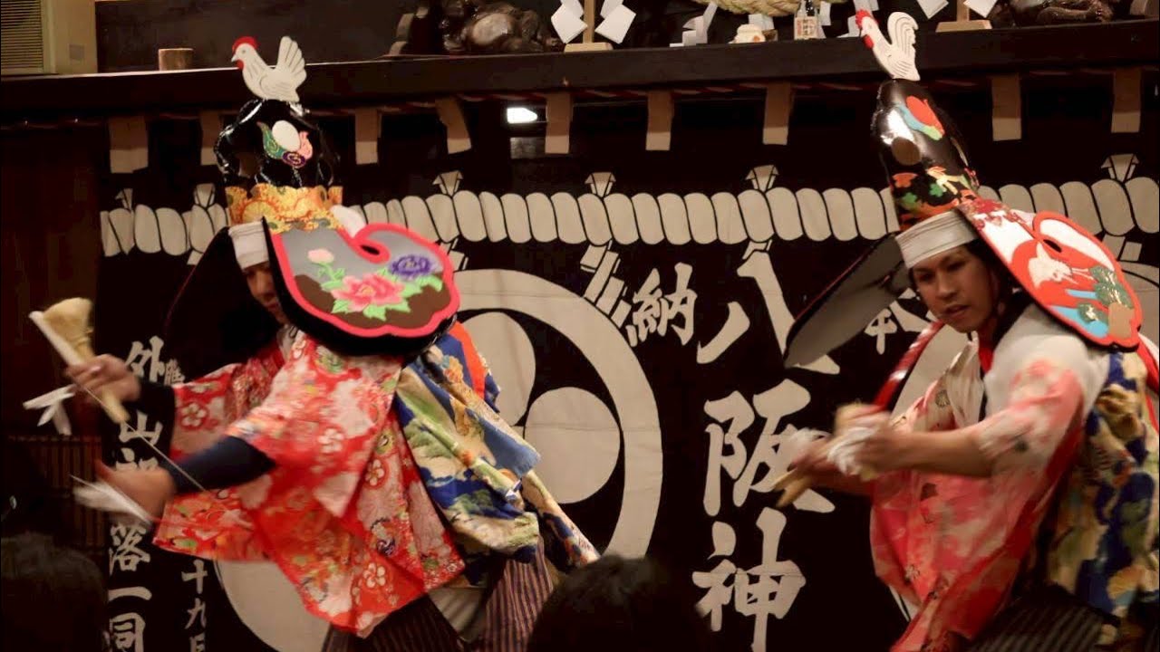 2026年　遠野どべっこまつり【外山神楽　八幡舞】