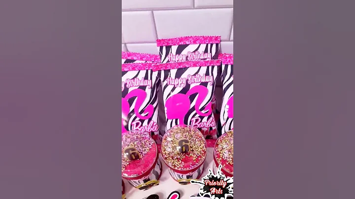 #pringles #partyideas #partyfavors #partyideas #partysupplies #birthdayfavors #barbie #barbiegirl