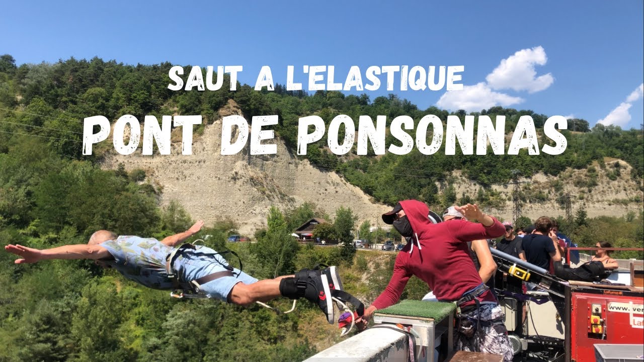 Saut à L élastique Pont De Ponsonnas