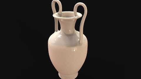 Antique Vase #3d #3dart #video #shortvideo #shorts #short