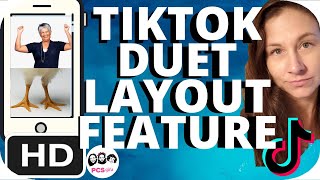 #tiktok #tiktoktutorial #tiktokduet new update to duet feature that
allows you on top or bottom and either side of screen. it’s easy.
we’ll show ...