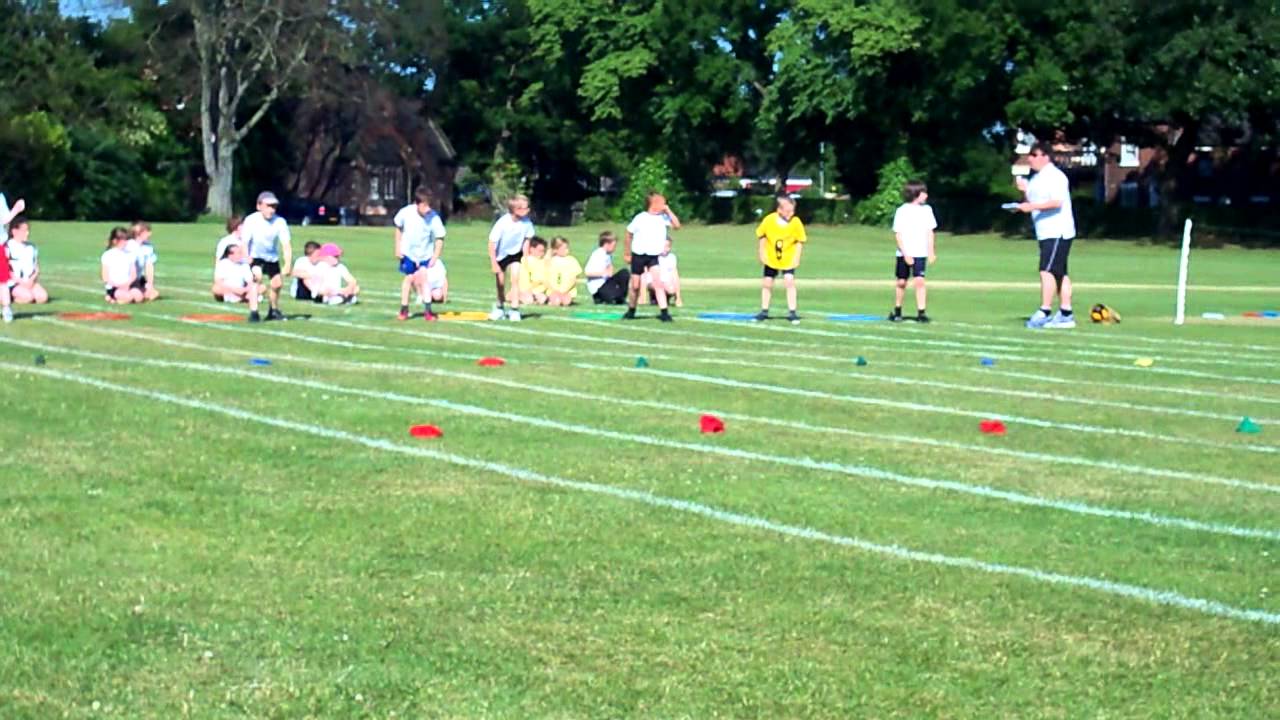 cory sandbach sports day bean bag race YouTube