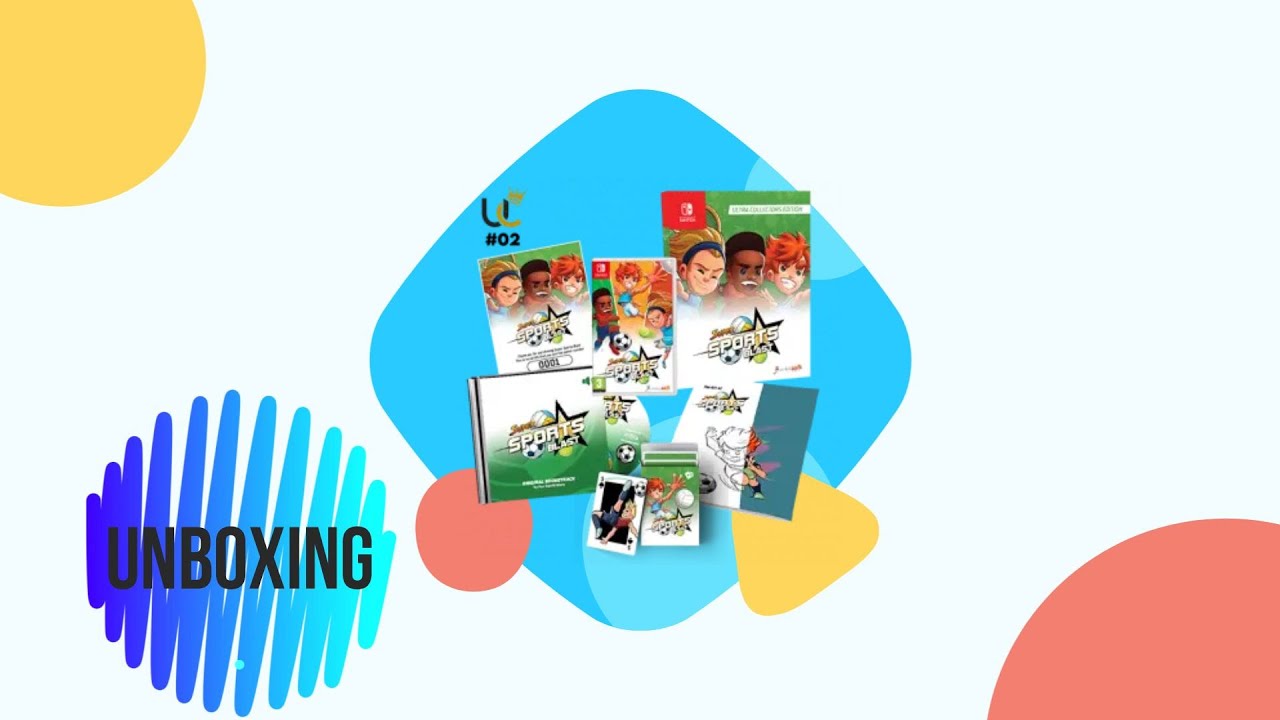 Unboxing Super Sports Blast Edition Nintendo Switch
