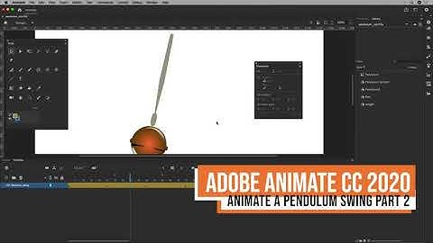 Adobe Animate CC 2020 - Basic Animation, Pendulum Swing Part 2