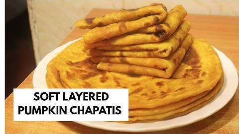 No-Fail Soft Pumpkin Chapati Recipe | Perfect Layers Every Time!