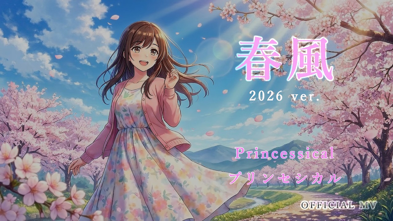 春風 (2026 ver.) - Princessical【Official MV (Short Ver.) 】 - YouTube