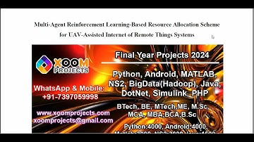 Multi Agent Reinforcement Learning Based Resource Allocation Scheme for UAV Assisted Internet of Rem