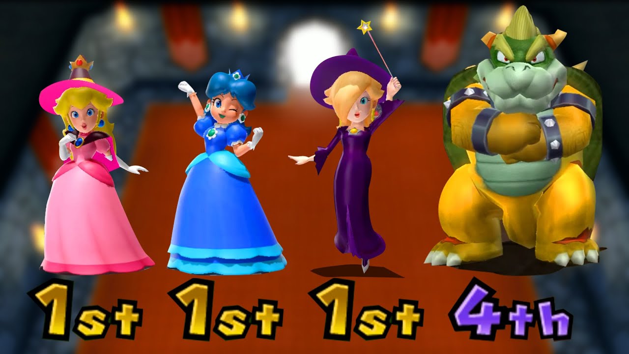 マリオパーティ Wii + Switch】すべての1VS3ミニゲームプリンセス VS