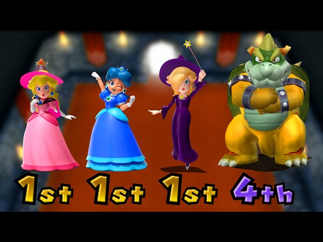 マリオパーティ Wii + Switch】すべての1VS3ミニゲームプリンセス VS