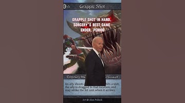 Grapple shot. Sorcery’s best game ender. #endfazegames #sorcery #tcg #sorcerycontestedrealm