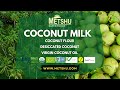 Sri lankan best coconut milk and desiccated coconut products manufacturer and exporter