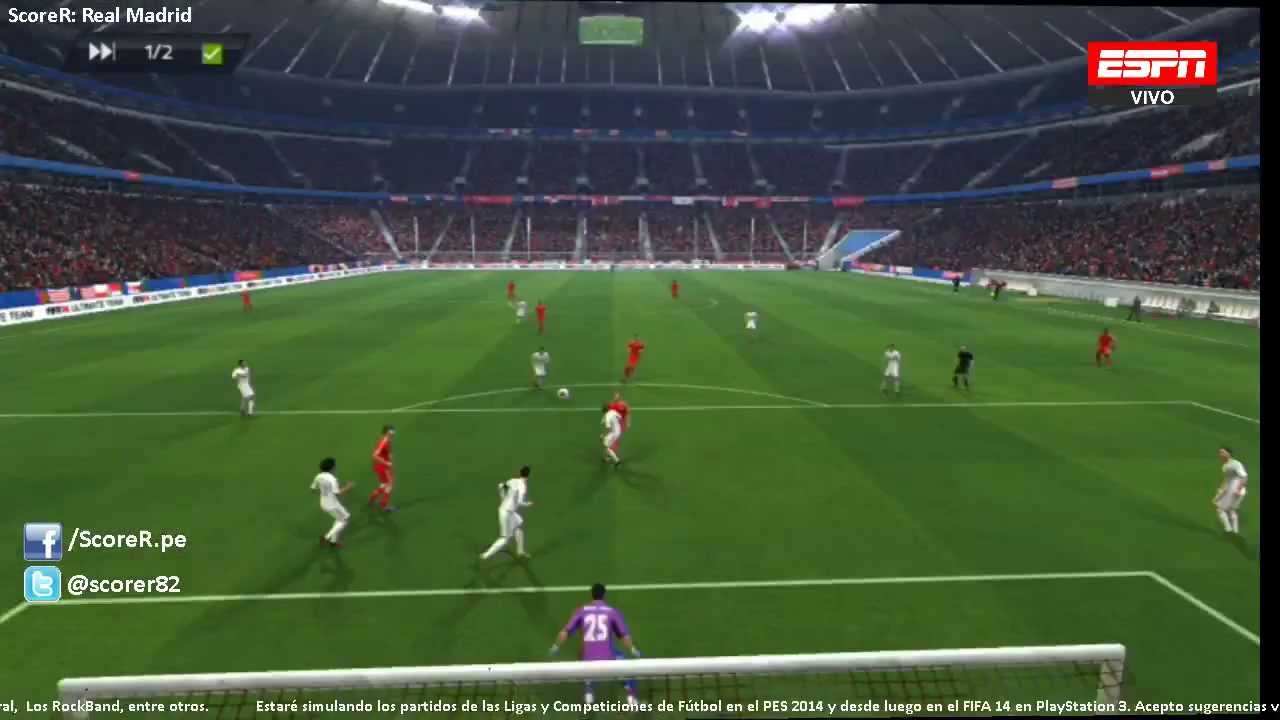 ScoreR vs Peperch83 | Ronda 2 WB FIFAPeru Opening Cup FIFA 14 PS3