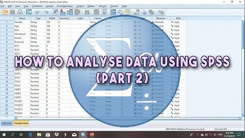 HOW TO ANALYSE DATA USING SPSS (PART 2) 📊📈📉