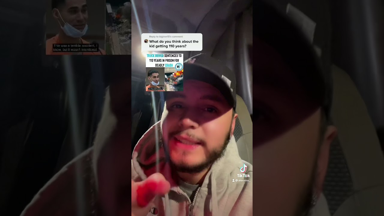 TRUCK DRIVER GETS 110 YEARS IN PRISON (My Opinion)