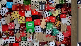 🎲 CHAOS! 1000 dice puzzle🧩✨// color dice puzzle #jigsawpuzzle #dice// @jigsawpuzzle98 screenshot 1