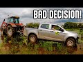 I made a bad decision  tractor to the rescue