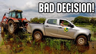 I Made A Bad Decision! | Tractor To The Rescue!