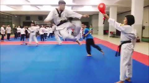 Kick Practice at Ton Duc Thang University