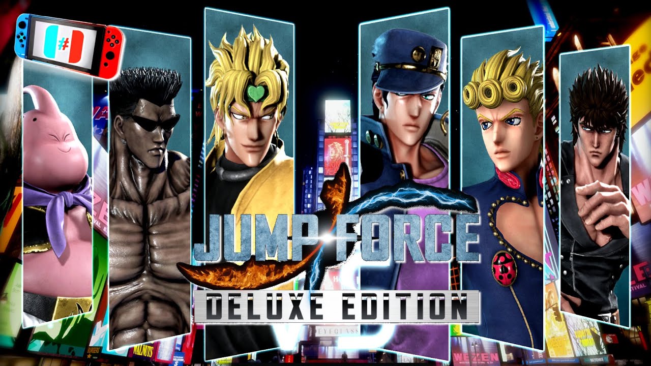 Jump Force Deluxe Edition Switch ~ Graphical Improvement l Ryujinx PR  |  4K PC Test