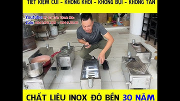 Bếp củi thông minh 3 chức năng " Nấu Lẩu Nướng " - Kỹ Sư Trần Thành Hữu