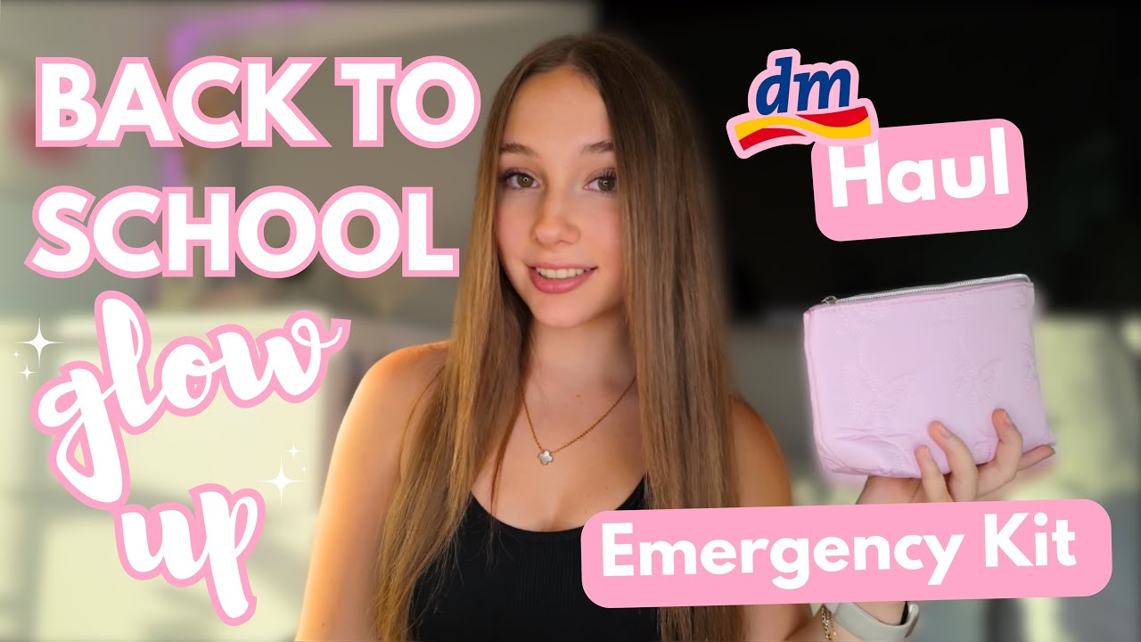 BACK TO SCHOOL GLOW UP 🌸🧴 dm haul, emergency kit & smell good routine ✧