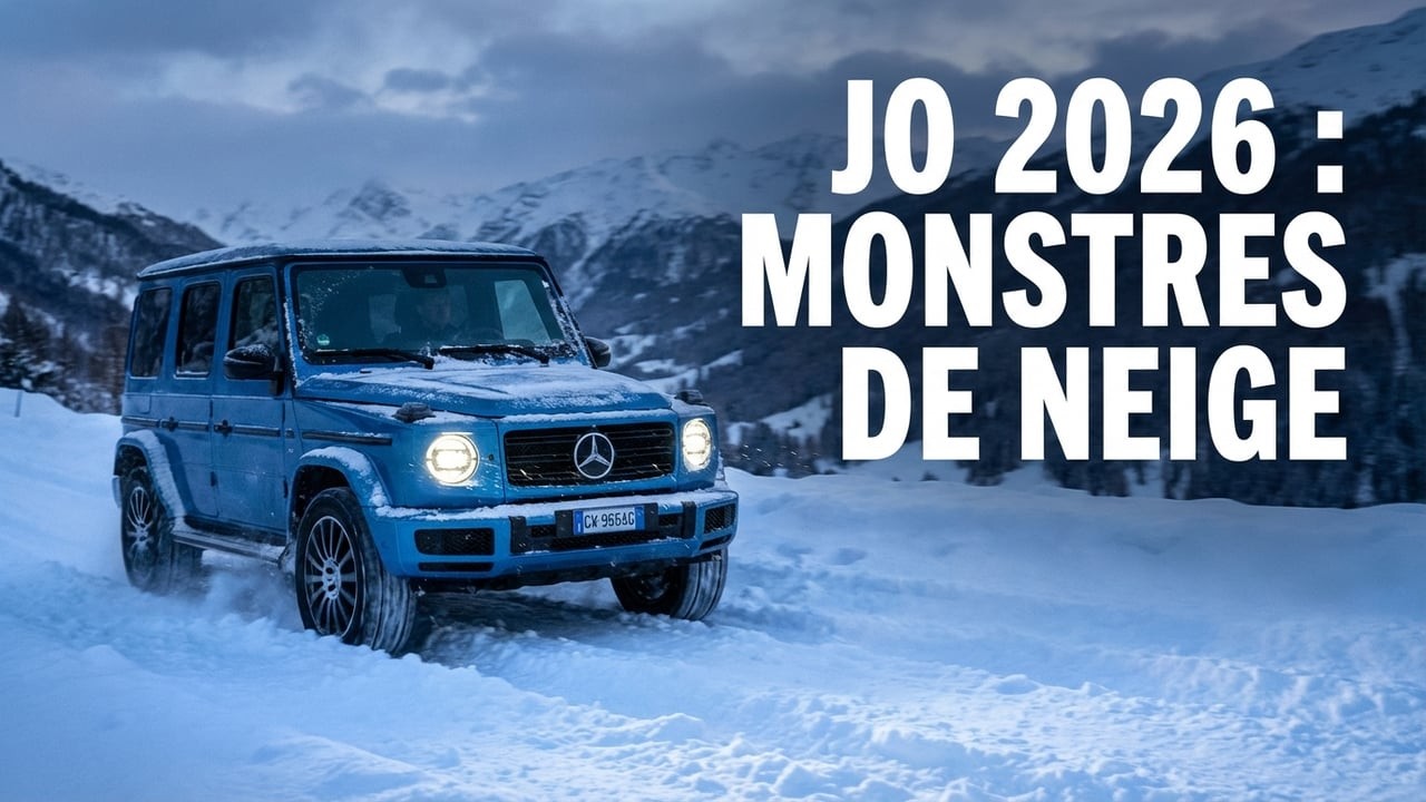 Les voitures pour les Jeux Olimpiques d’Hiver 2026