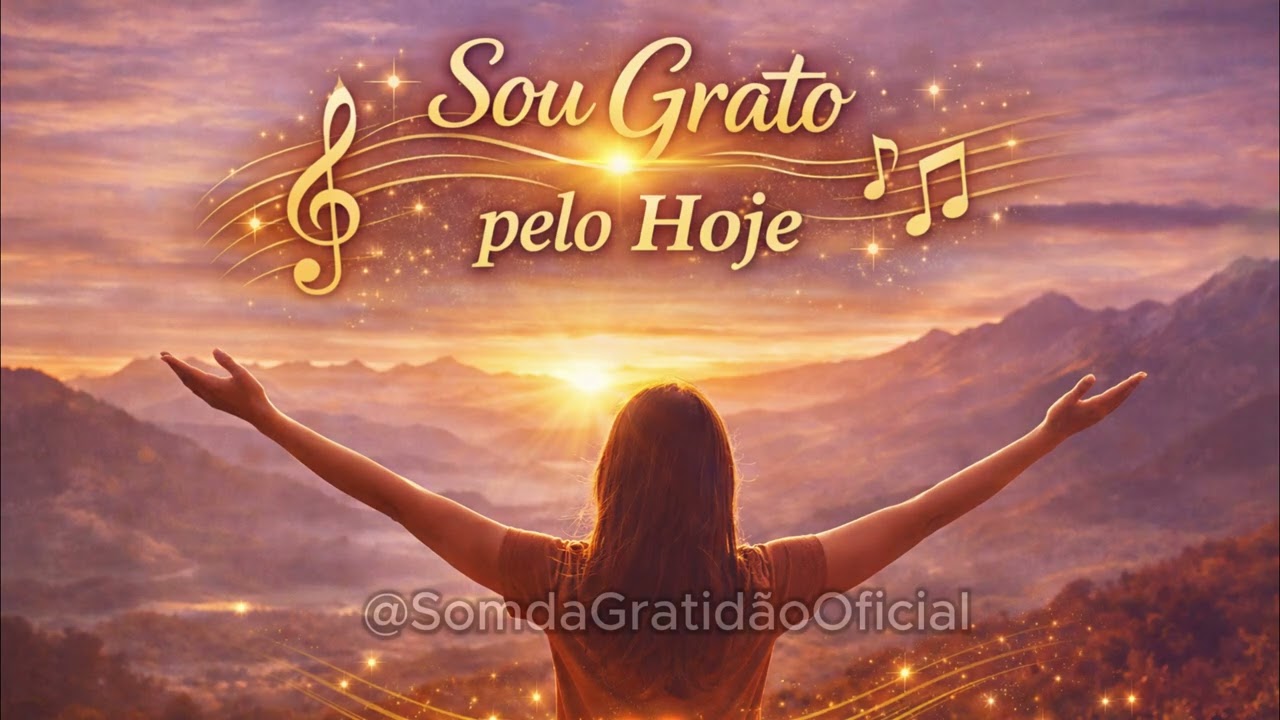 Sou Grato por tudo, #SomDaGratidão #Gratidão #AfirmaçõesPositivas #Autoestima #PazInterior #MúsicaRe